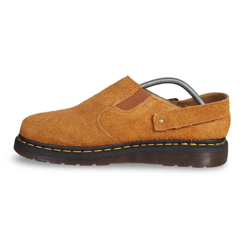 Dr. Martens Isham Hairy Suede Slingback Mules Mens 11 Brown 27959212 Slip On - Picture 6 of 11